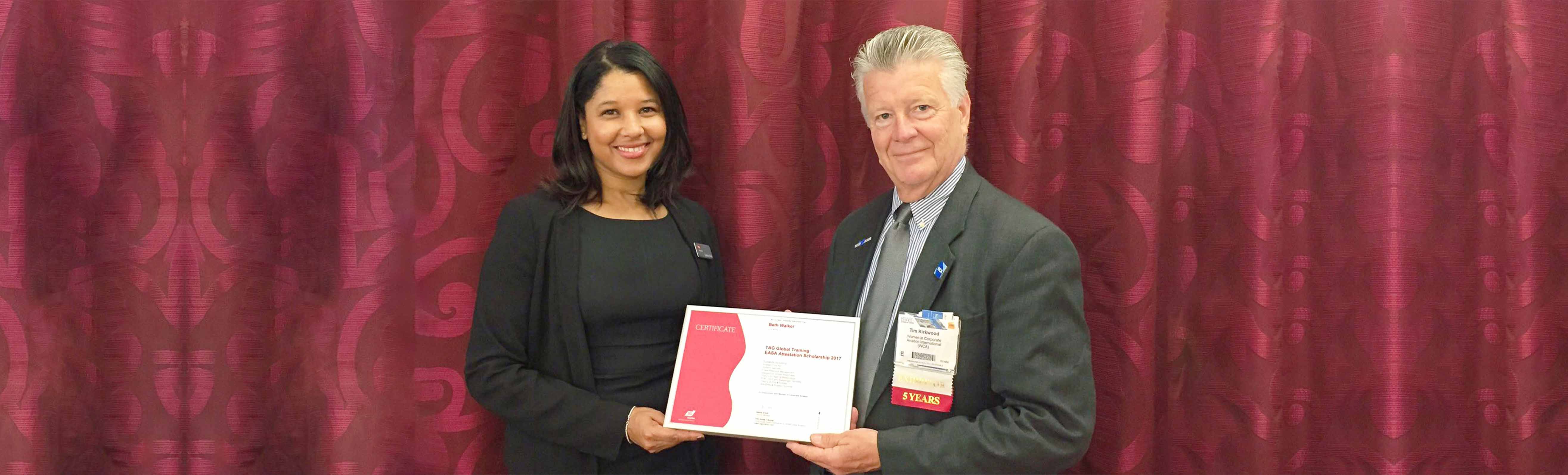 Women in Corporate Aviation Awards: New TAG Aviation Training Scholarship